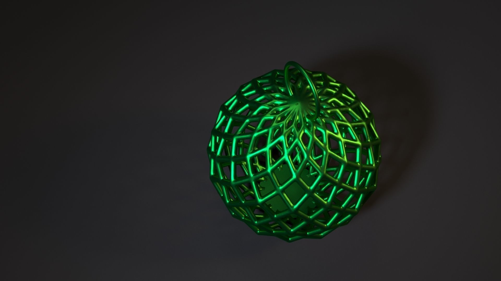 Christmas ball Christmas decoration 3D print model_4