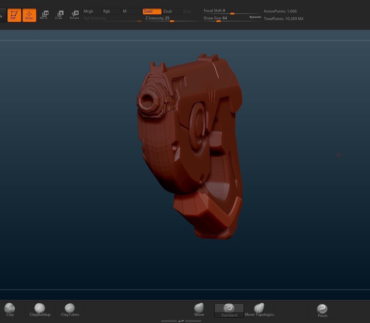 Tracer Gun 3D model_1