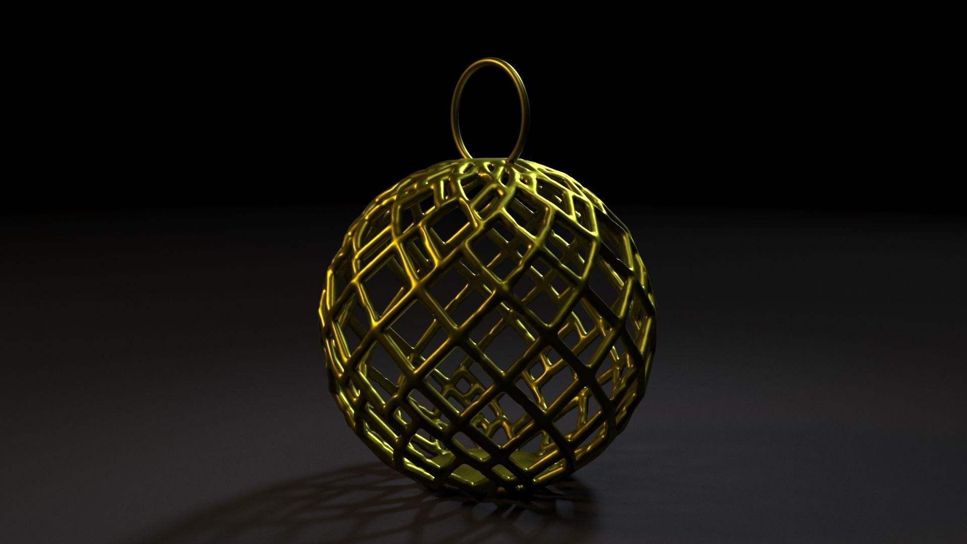 Christmas ball Christmas decoration 3D print model_2