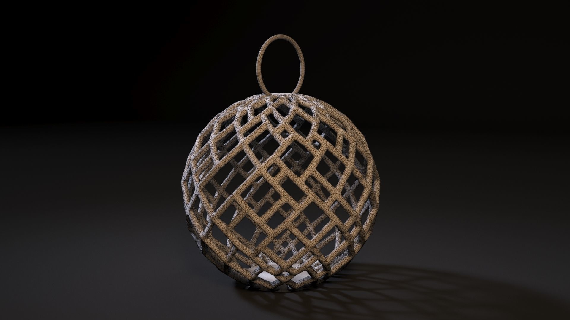 Christmas ball Christmas decoration 3D print model_6