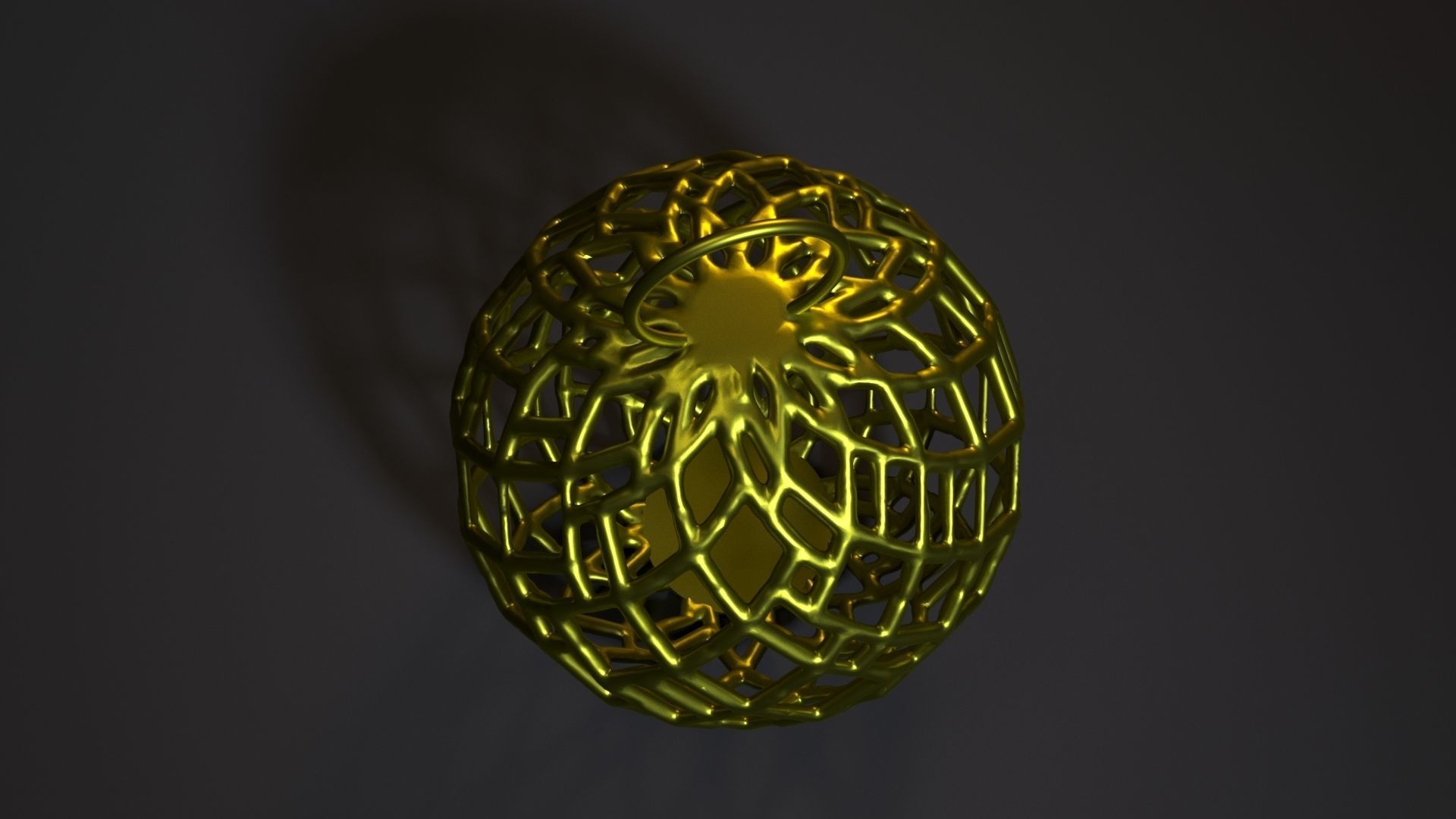 Christmas ball Christmas decoration 3D print model_4