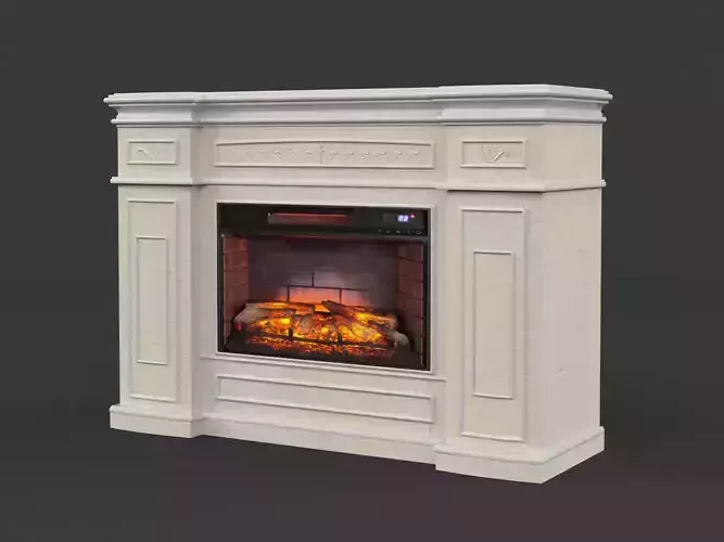 Electric Fireplace 3D model