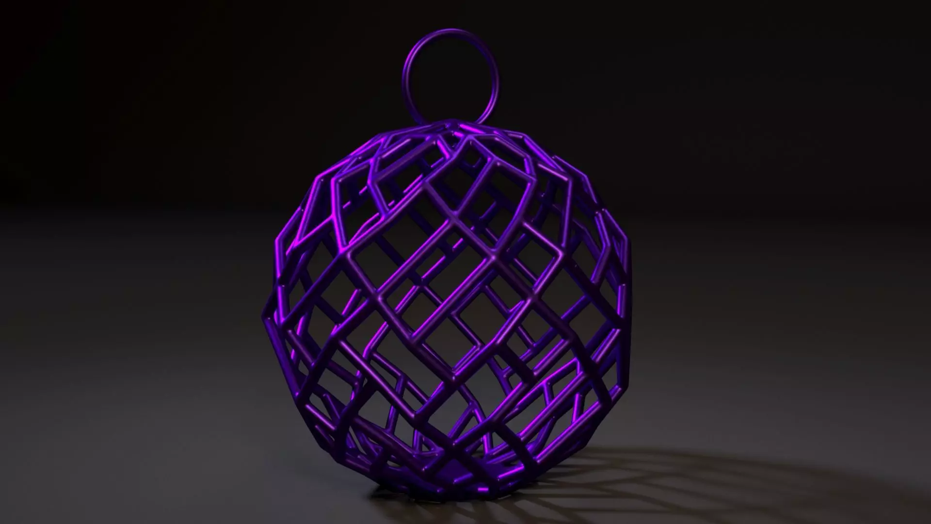Christmas ball Christmas decoration 3D print model_0
