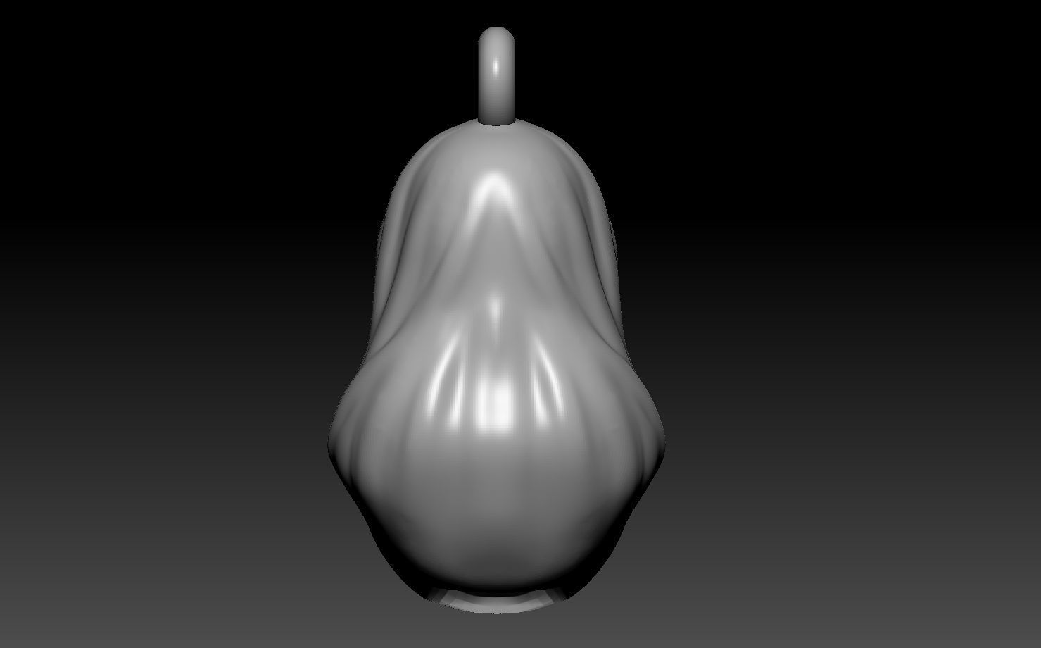 Jesus god Head Pendant 3D print model  3D print model_4