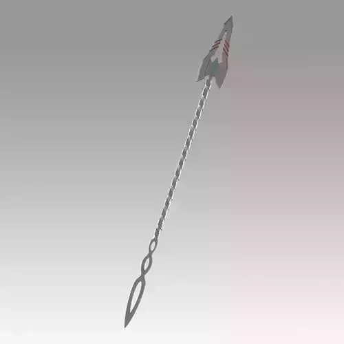 Neon Genesis Evangelion EVA Asuka Langley Sohryu Flare Spear 3D print model