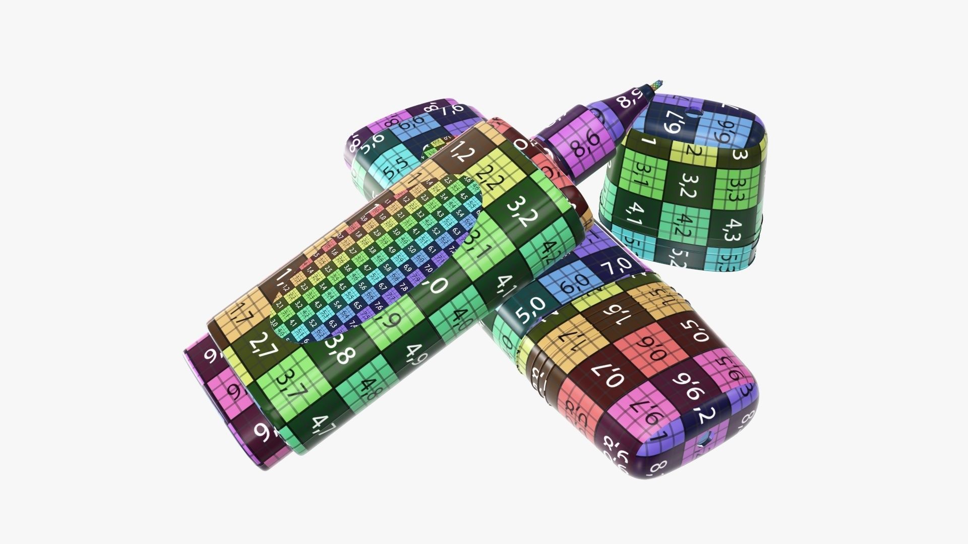 Correction pen 3D model_8