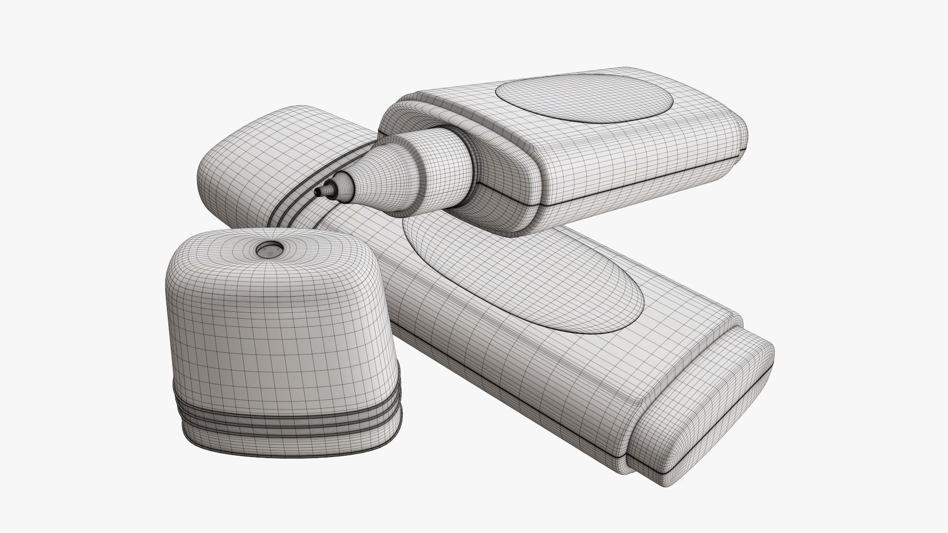 Correction pen 3D model_7