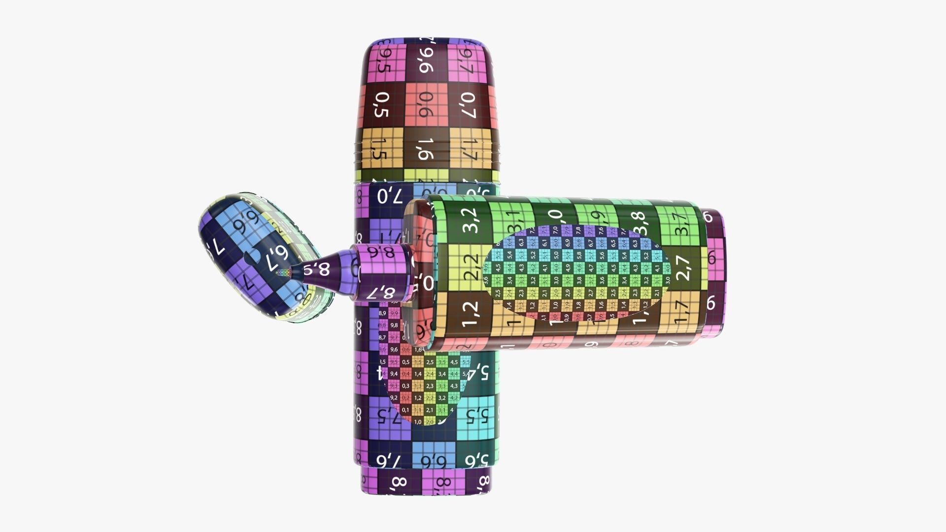 Correction pen 3D model_12