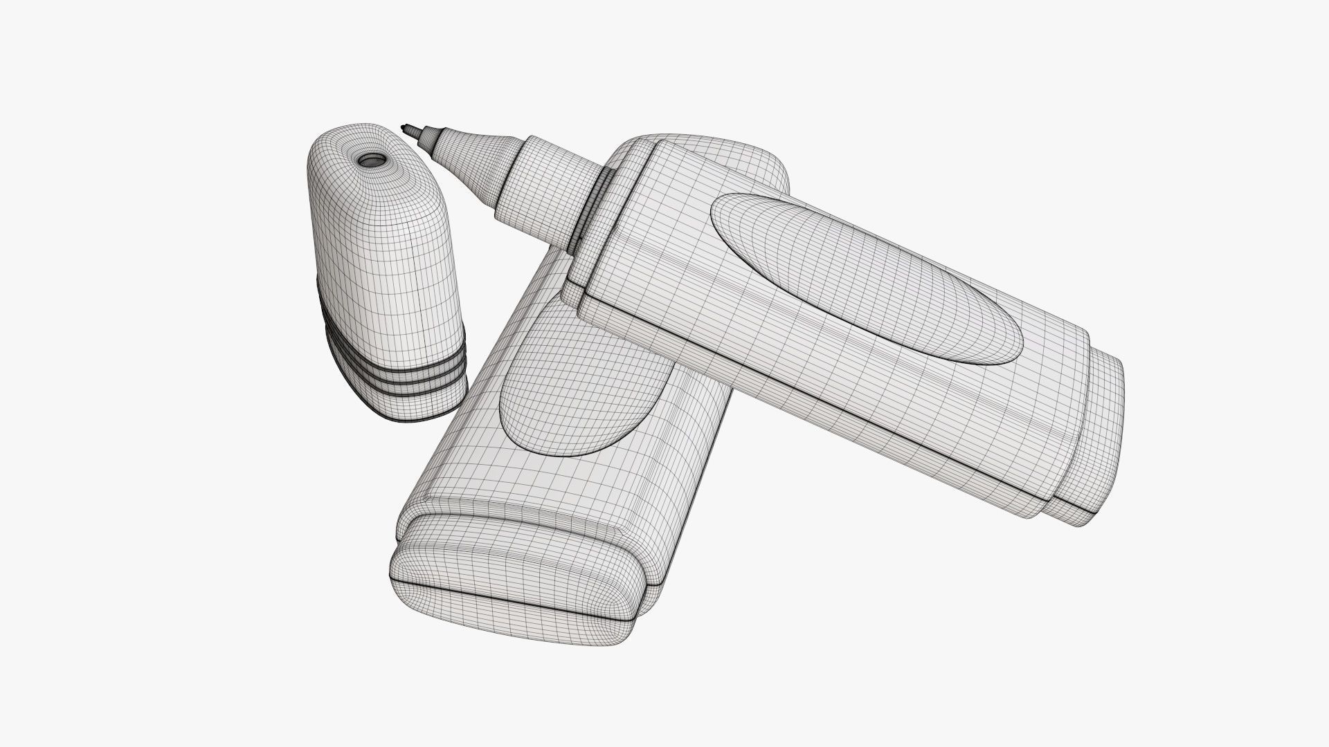 Correction pen 3D model_6