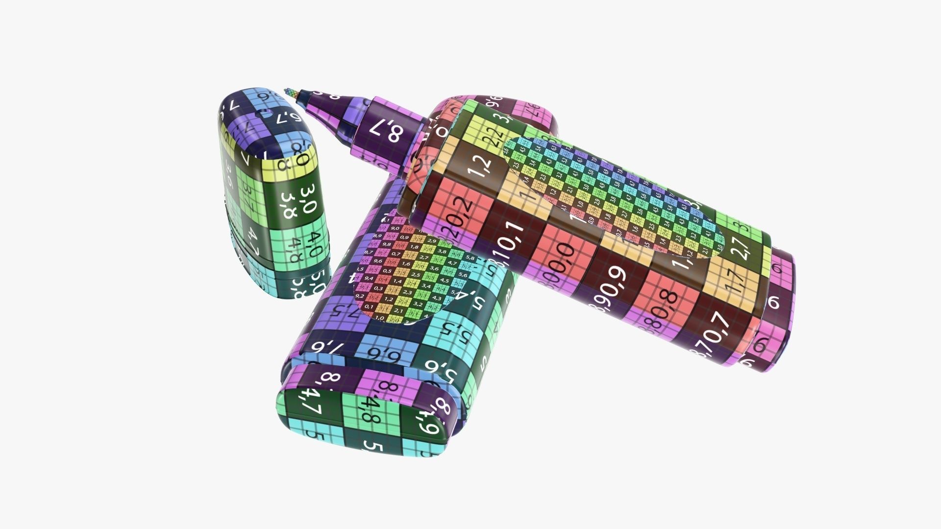 Correction pen 3D model_9