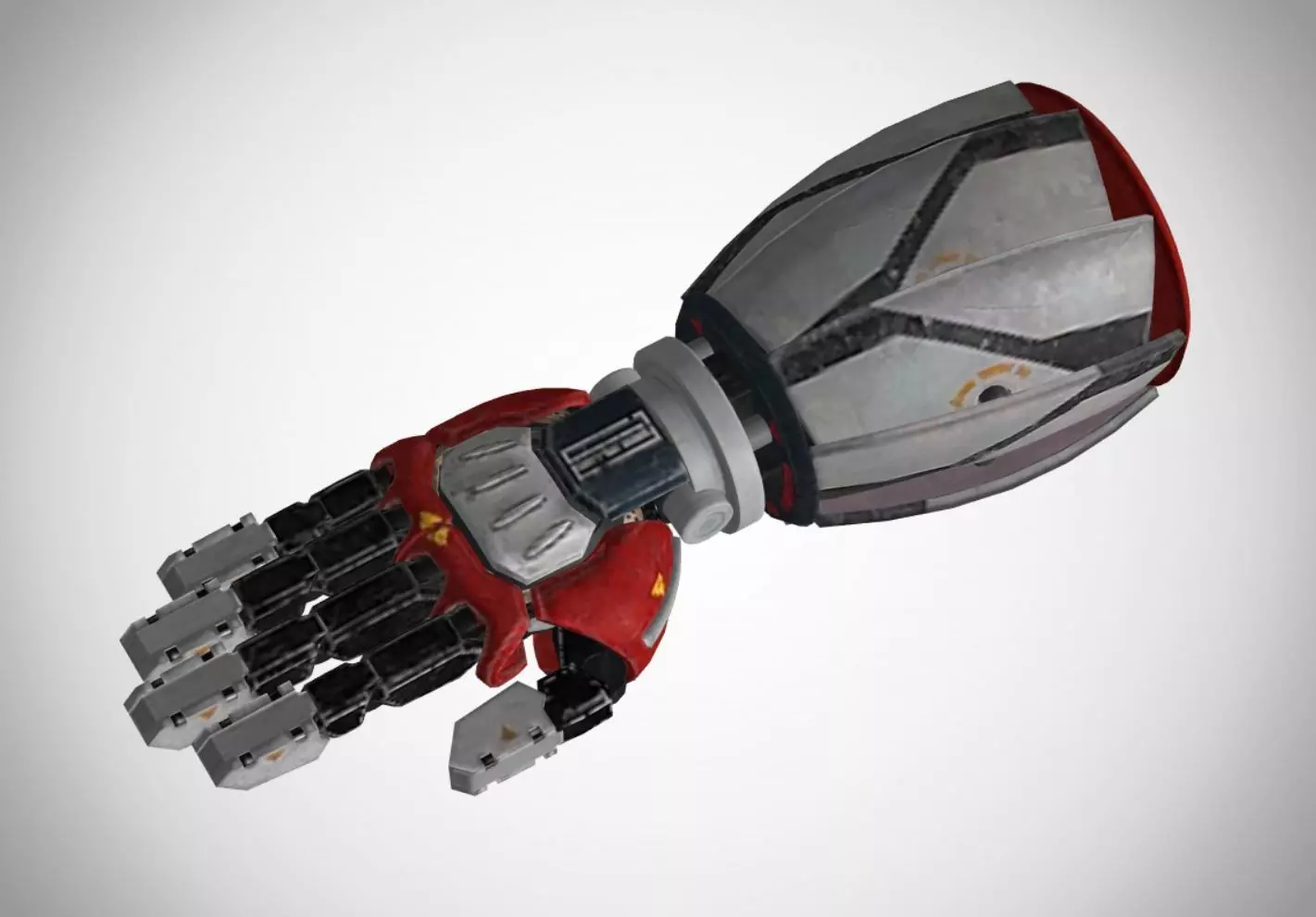 Character Robot Hand - Gerbera GP01 3D model