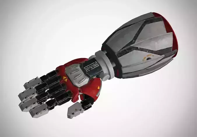 Character Robot Hand - Gerbera GP01 3D model