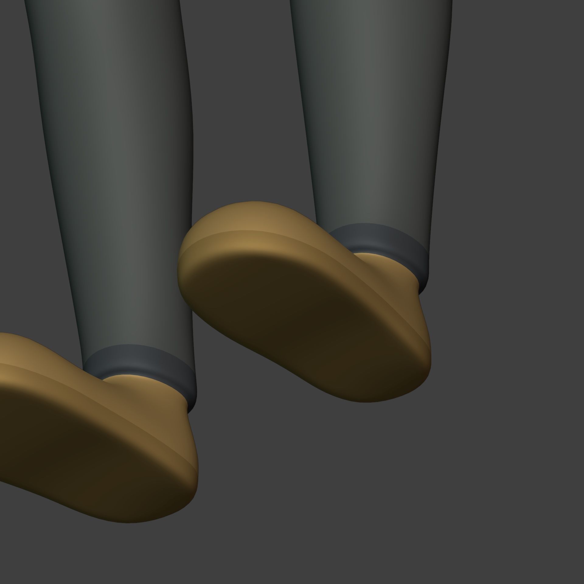 Cartoon Character - Man - Stickman - High Quality IK and FK Rig Low-poly 3D model_20