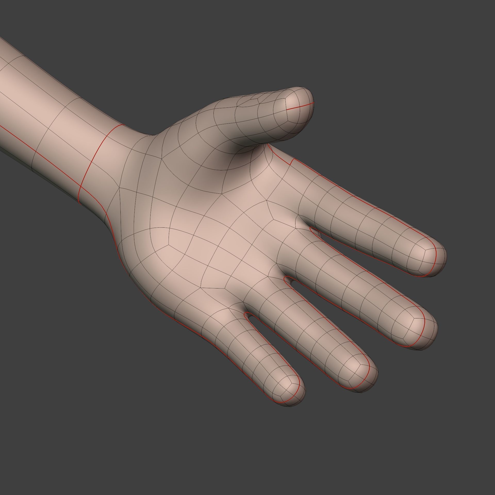 Cartoon Character - Man - Stickman - High Quality IK and FK Rig Low-poly 3D model_17