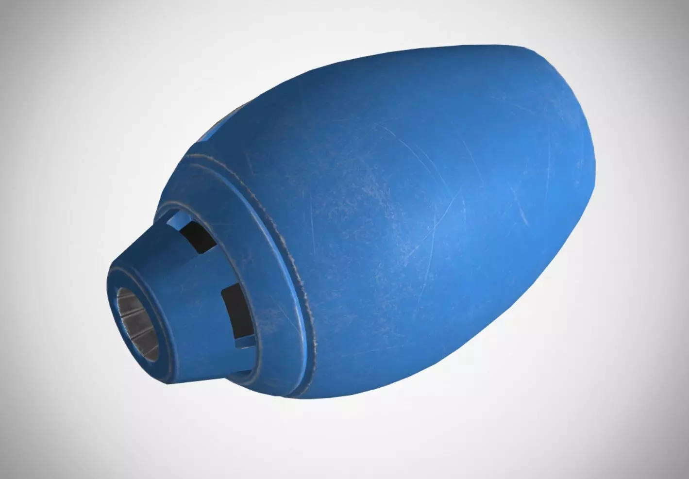 Character Robot Hand - Mega Buster 3D model_0