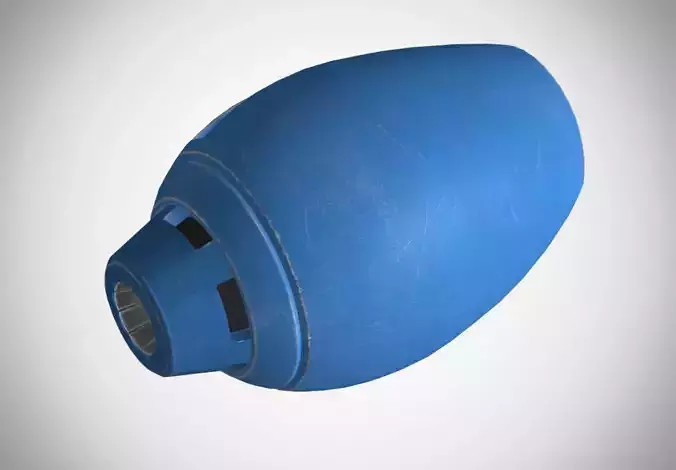 Character Robot Hand - Mega Buster 3D model