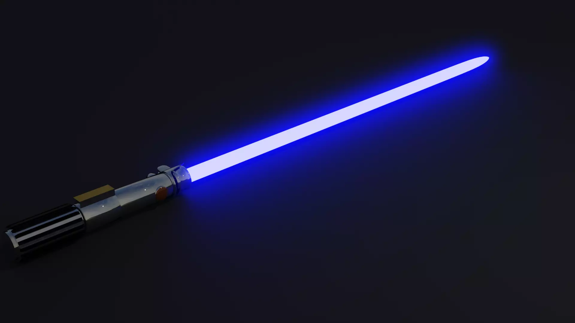 Skywalker Lightsaber Free 3D model_0