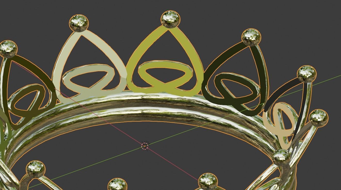 Unisex Crown 3D print model_2