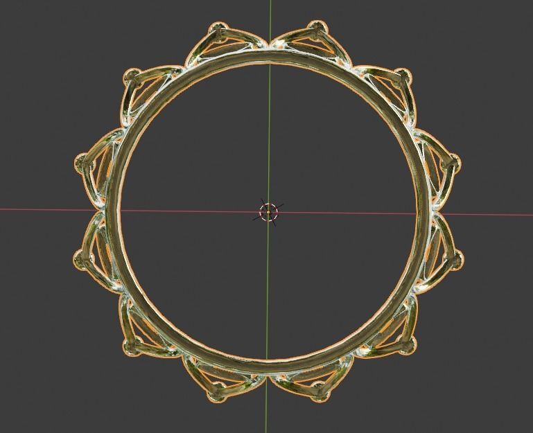 Unisex Crown 3D print model_1