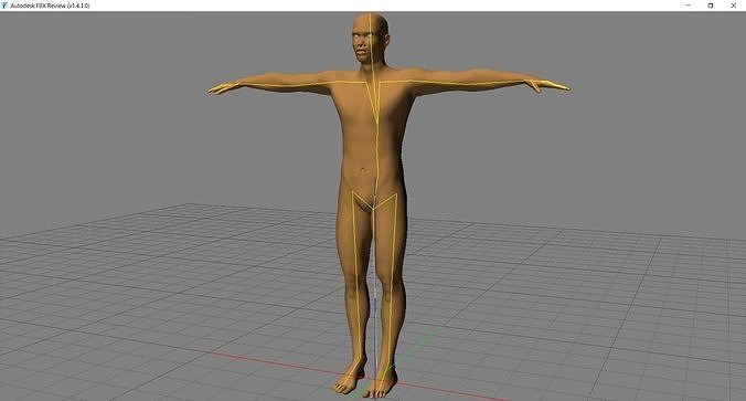 Base Male 01 3D model