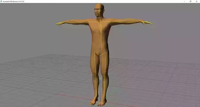 Base Male 01 3D model