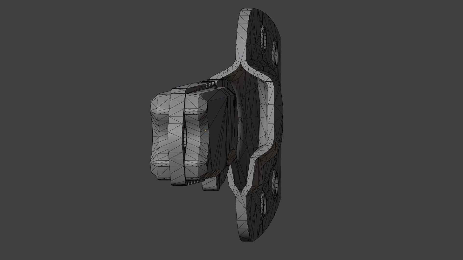 Neck Knife Boker Magnum Lil Friend Low-poly 3D model_8