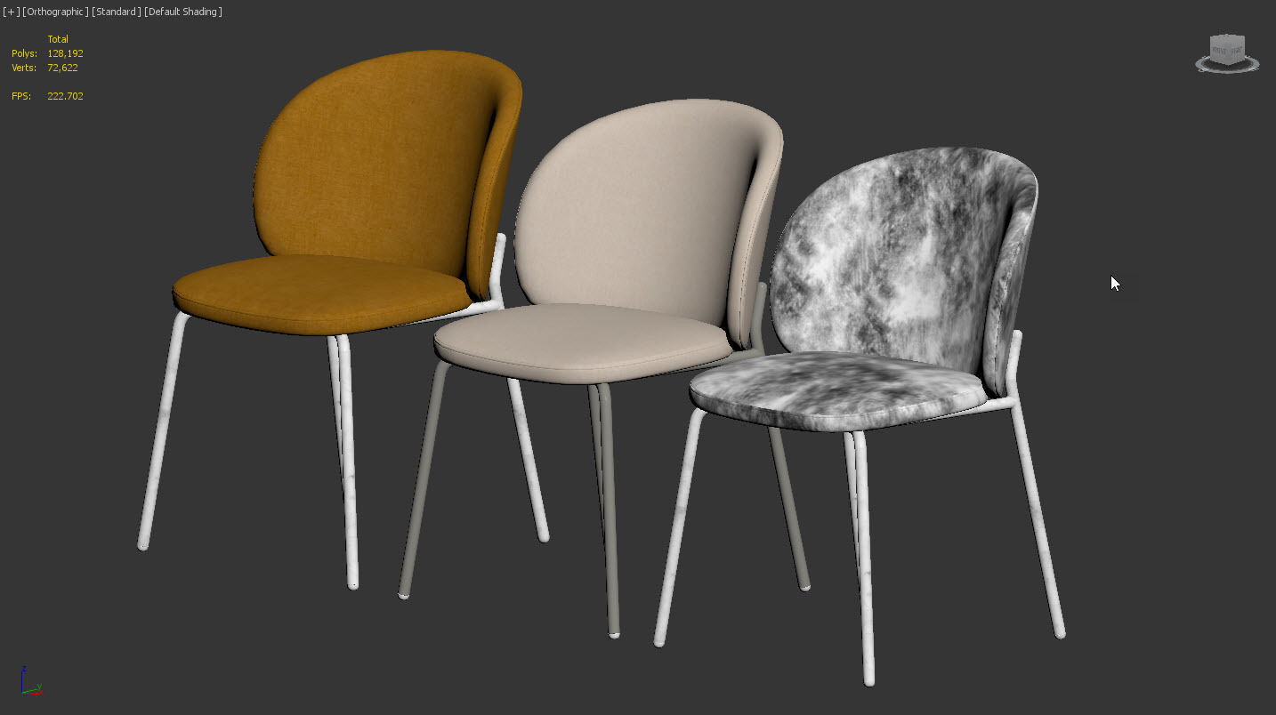Dinning Set by BoConcept and Fredericia 3D model_12