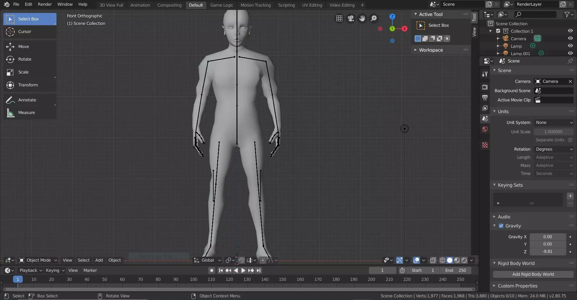 Base Male 04 3D model_0