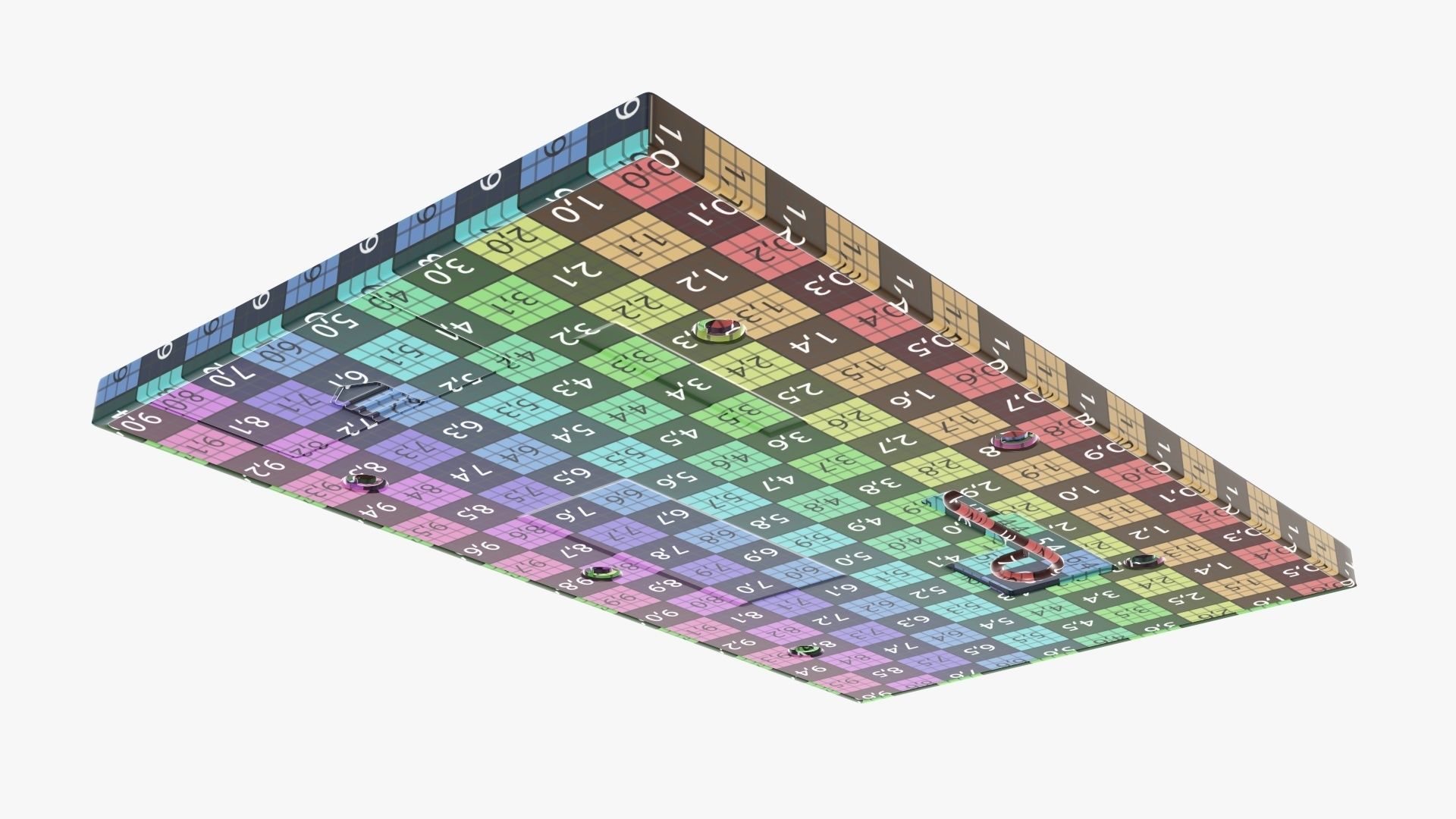 Electronic watch and game  3D model_18