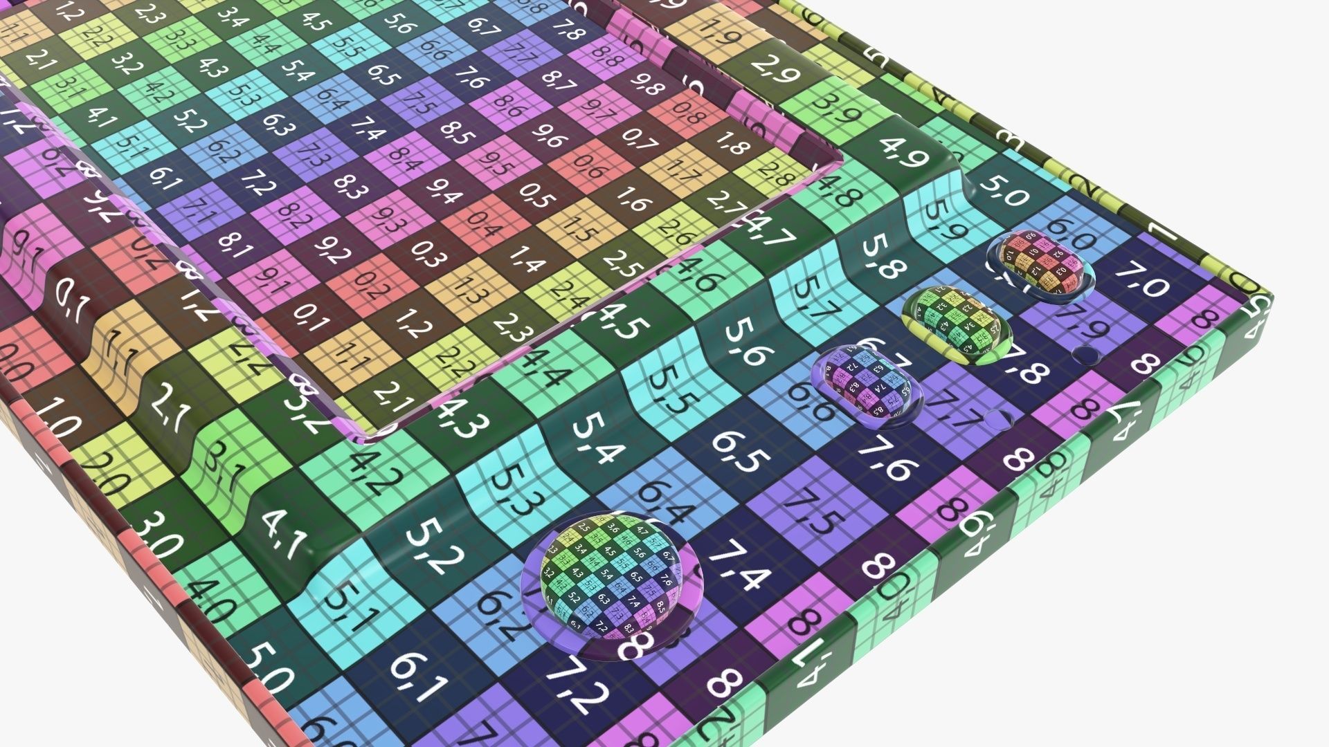 Electronic watch and game  3D model_15