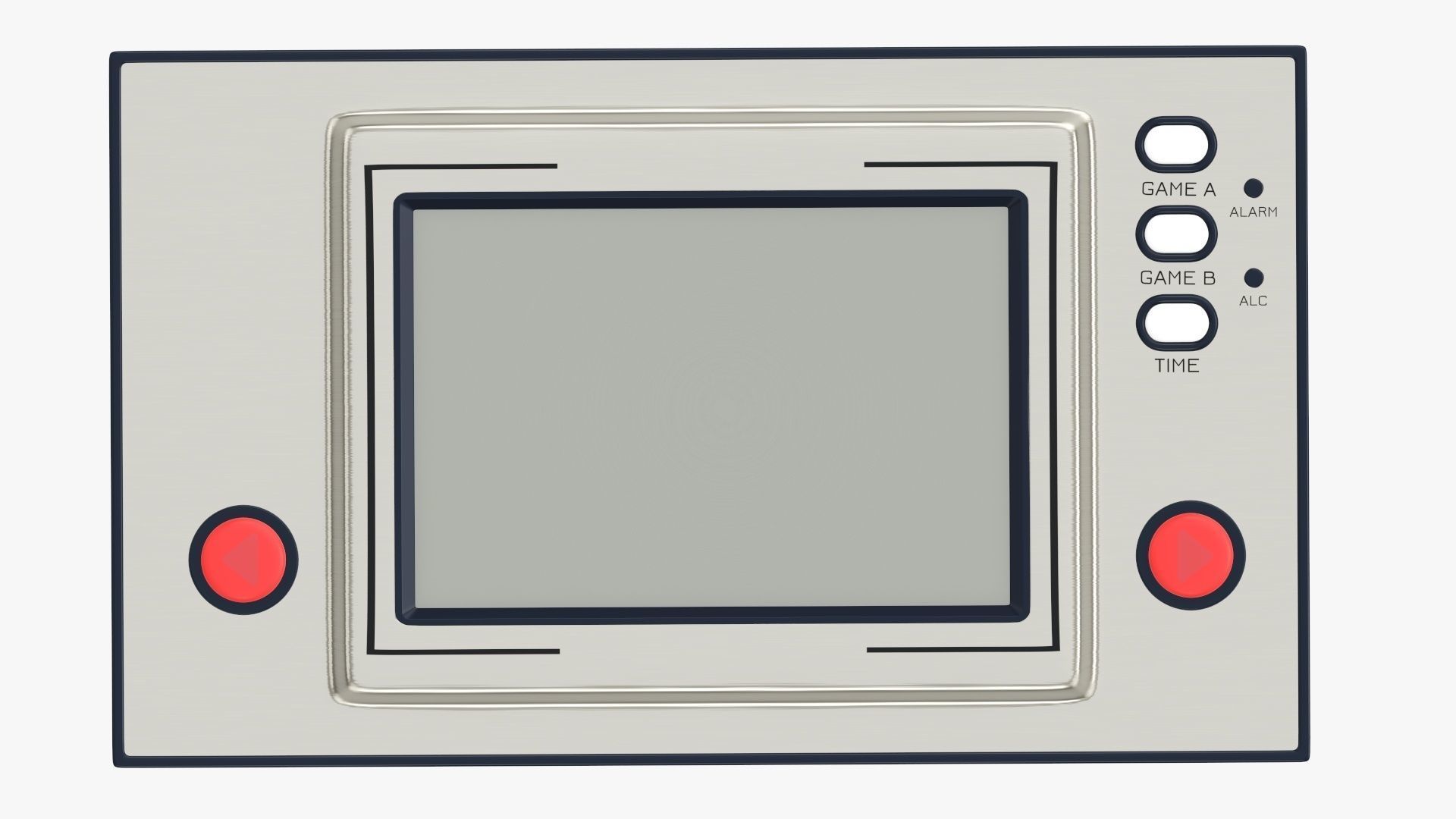 Electronic watch and game  3D model_5