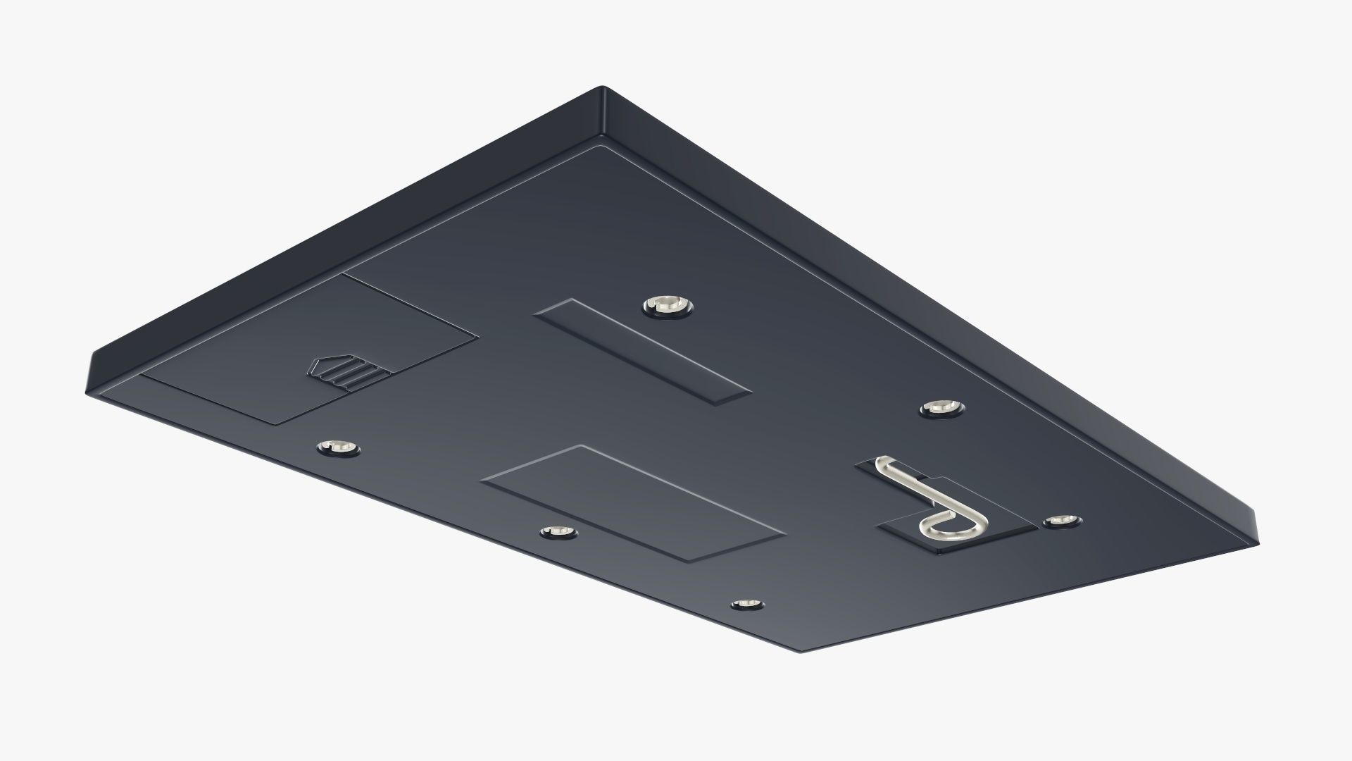 Electronic watch and game  3D model_6