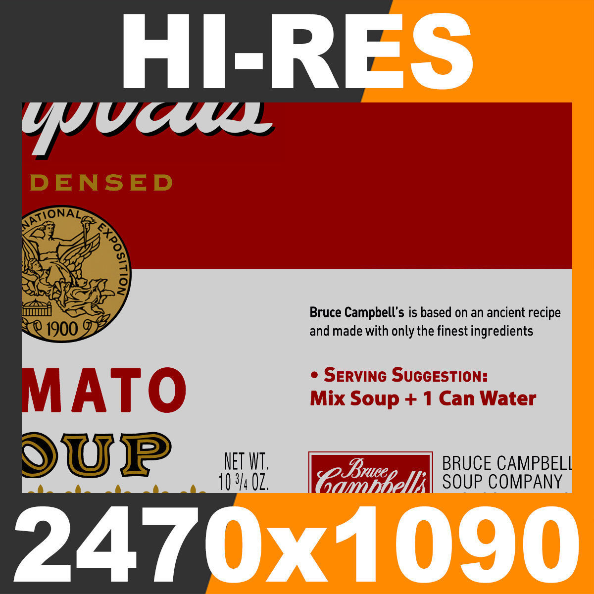 Campbells Tomato Soup Can 3D model_7