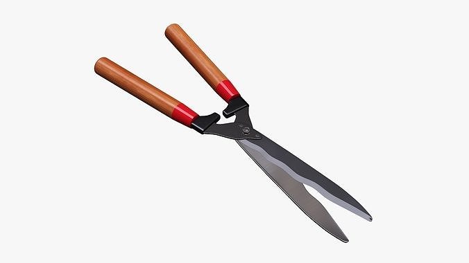  Scissors garden 3D model