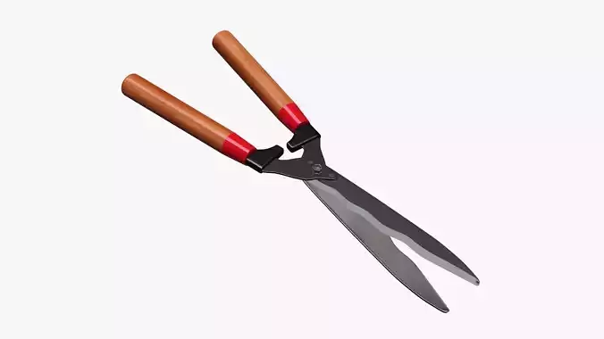  Scissors garden 3D model