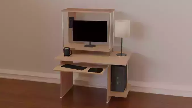 Computer Stand 3D model