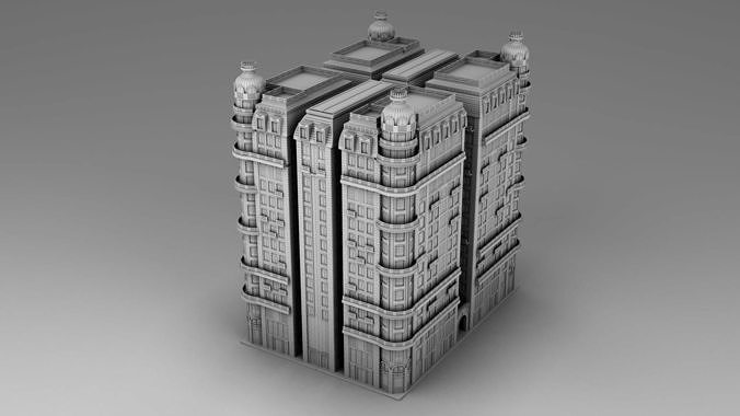 Hotel NewYORK 3D print model