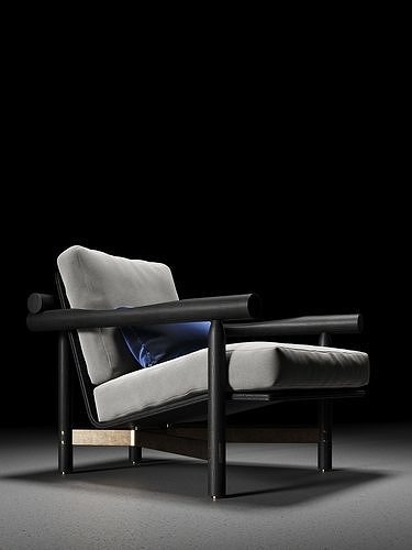 STILT armchair district eight 3D model