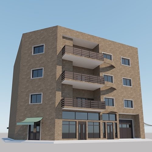 Threedee way 231 Low-poly 3D model