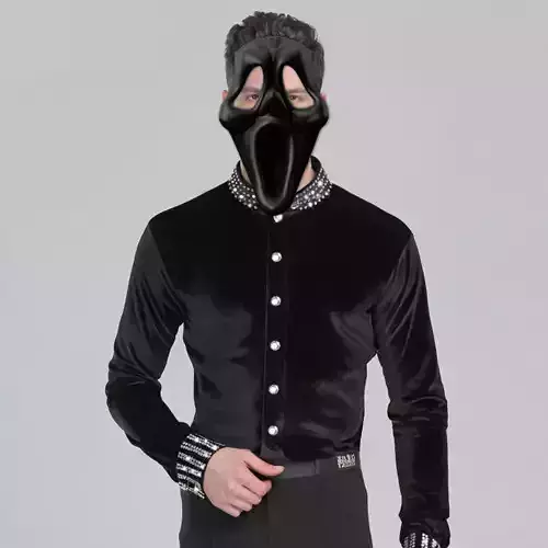 Panic Mask 3D print model