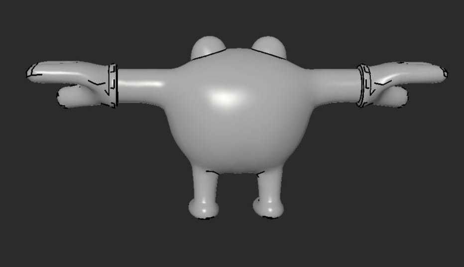 MakeIT Pokemon Poliwarth 3D model_3