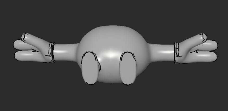 MakeIT Pokemon Poliwarth 3D model_5