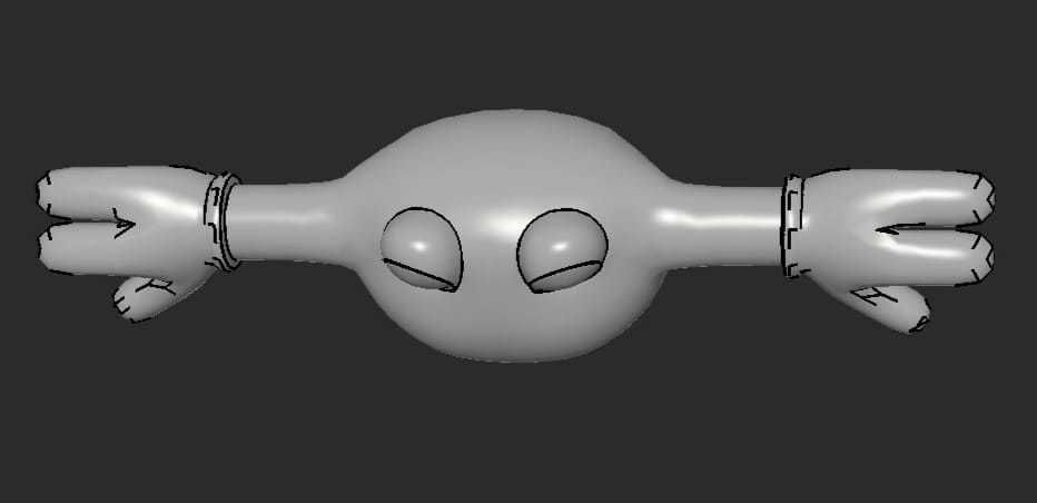 MakeIT Pokemon Poliwarth 3D model_4