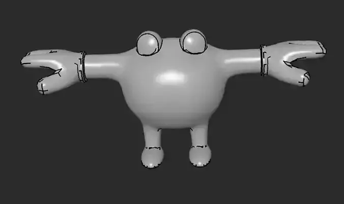 MakeIT Pokemon Poliwarth 3D model