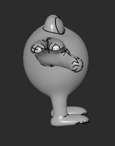 MakeIT Pokemon Poliwarth 3D model_1