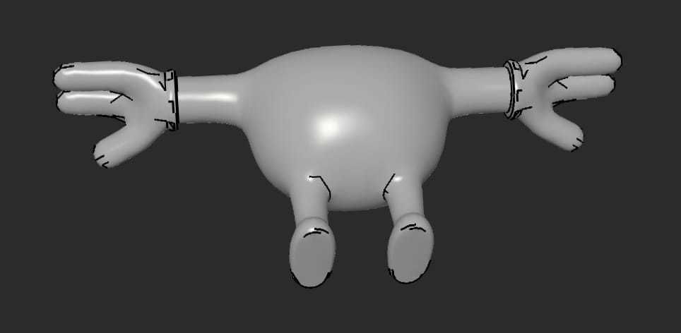 MakeIT Pokemon Poliwarth 3D model_6