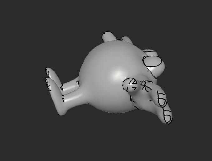 MakeIT Pokemon Poliwarth 3D model_8