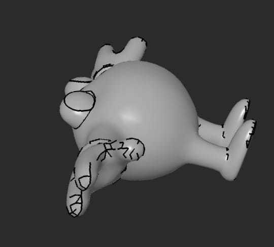 MakeIT Pokemon Poliwarth 3D model_7