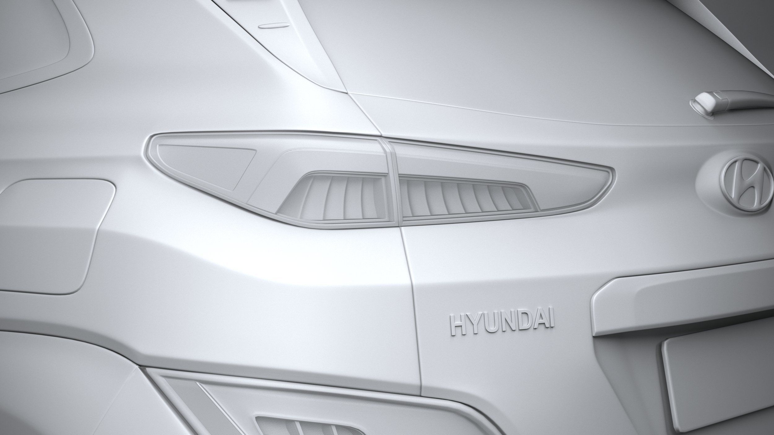 Hyundai Kona Electric 2021 3D model_24