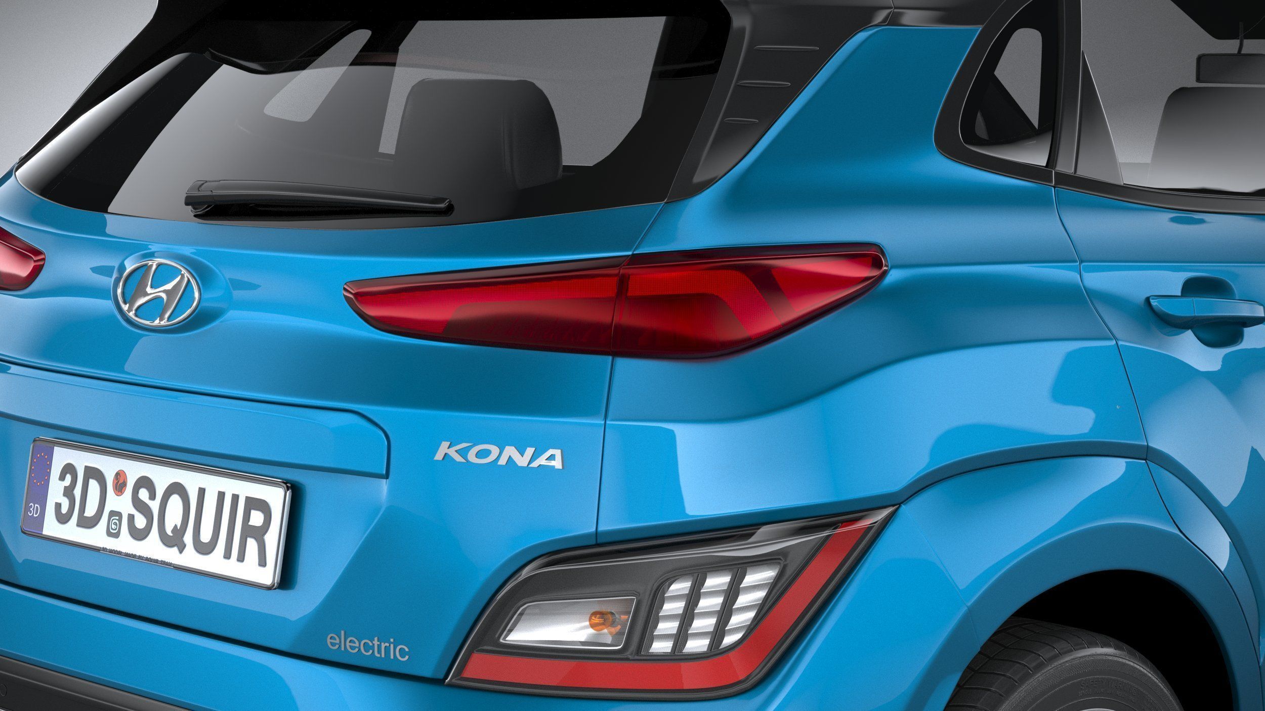 Hyundai Kona Electric 2021 3D model_18